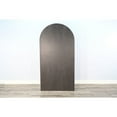 thumbnail image 2 of Sunny Designs Logan Arched Bookcase in Black Color, 2 of 3