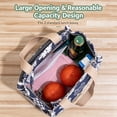 thumbnail image 7 of AWAYTR Insulated Lunch Bags, Reusable Thermal Cooler Tote Bag, Portable Lunch Box Carrier for Work Picnic School Travel, 7 of 7