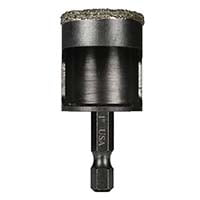 600853 1" Diamond Grit Arbored Hole Saw