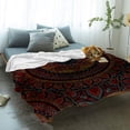 thumbnail image 2 of Yibo SUN-Shine Camper Blanket Flannel Soft and Comfortable Anti-static Bed Sofa Blanket, 2 of 7