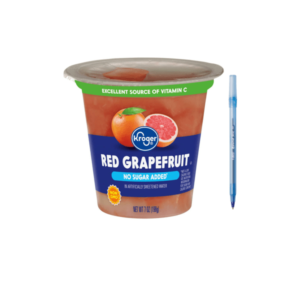 KR No Sugar Added Red Grapefruit Cup 21 OZ 3-CUP