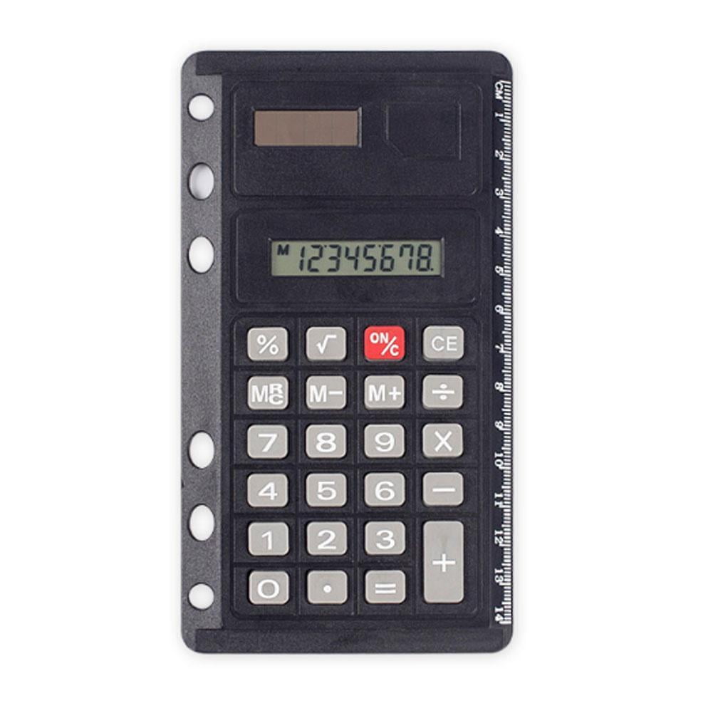 ZOUBAOQ Creative Loose Leaf Binder Spiral Calculator Notebook Agenda