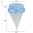 thumbnail image 2 of Gustavedesign 1PC Reusable Washing Machine Lint Catcher Household Filter Bag Laundry Ball Mesh Bag Hair Filter Net Pouch Washer Hair Pet Fur Catcher, Blue, 2 of 9
