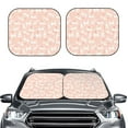 thumbnail image 2 of Goofa Cute Poodle Dog Pattern 2 Piece Car Windshield Sun Shade Foldable | Front Windshield Shade for Sun, Heat and UV Rays | Sunshade for Car Front Window-Large, 2 of 7