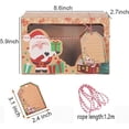 thumbnail image 3 of Caja de papel Kraft KAIYANG para hornear pasteles y galletas navideñas 6 piezas, 3 of 4
