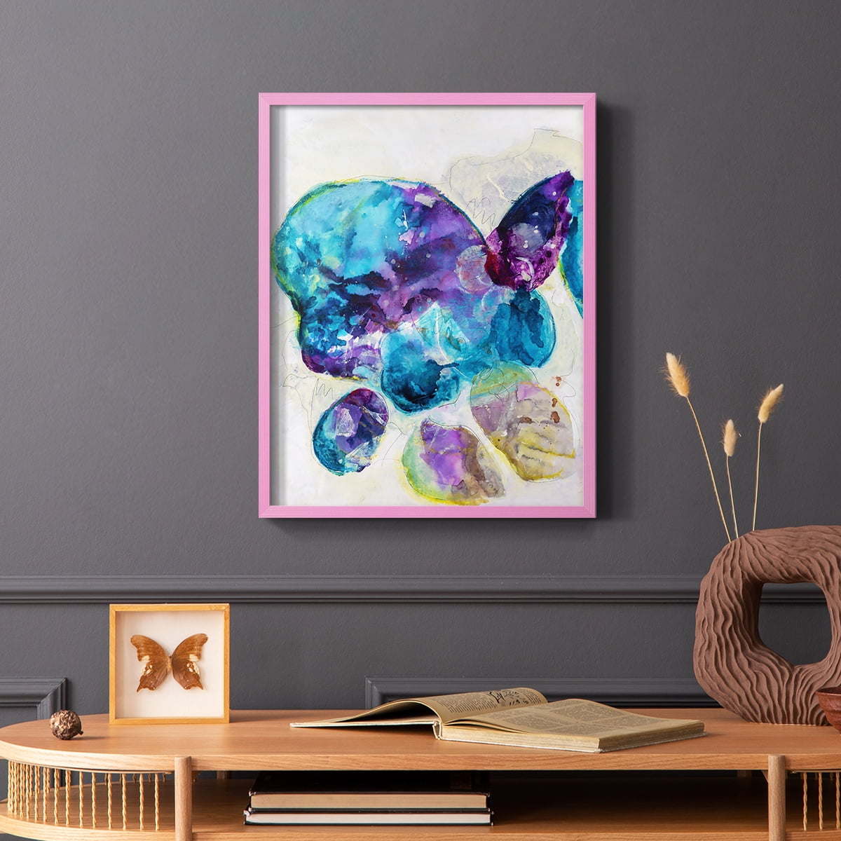 Aegean Dream I in Paper Solid Wood 11 x 14 Framed Print