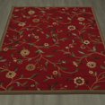thumbnail image 3 of Ottomanson Ottohome Collection Non-Slip Rubberback Floral Leaves Design Indoor Rug, 3 of 7