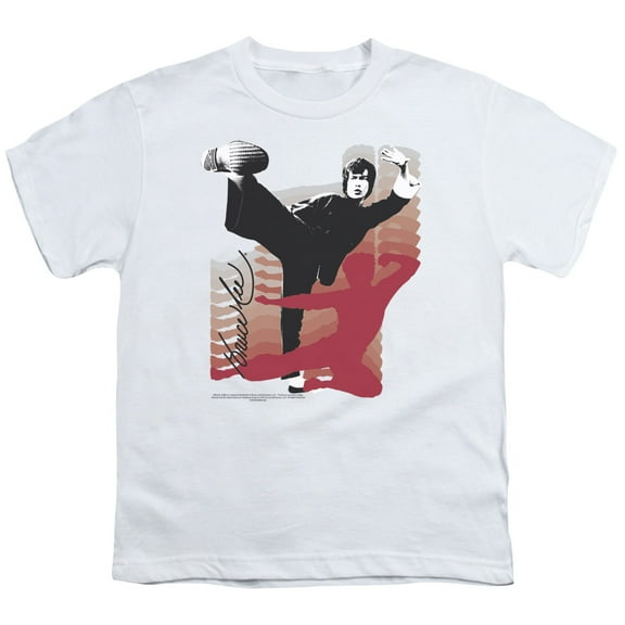 Bruce Lee - Kick It - Youth Short Sleeve Shirt - Medium