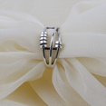 thumbnail image 2 of 8 inch Anillo de ansiedad de plata de ley 925, anillo de ansiedad ajustable, anillo giratorio para aliviar el estrés, 2 of 2