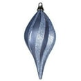 thumbnail image 1 of Vickerman 12'' Perwinkle Paillettes Tourbillon Goutte Ornement de Noël, 1 of 1
