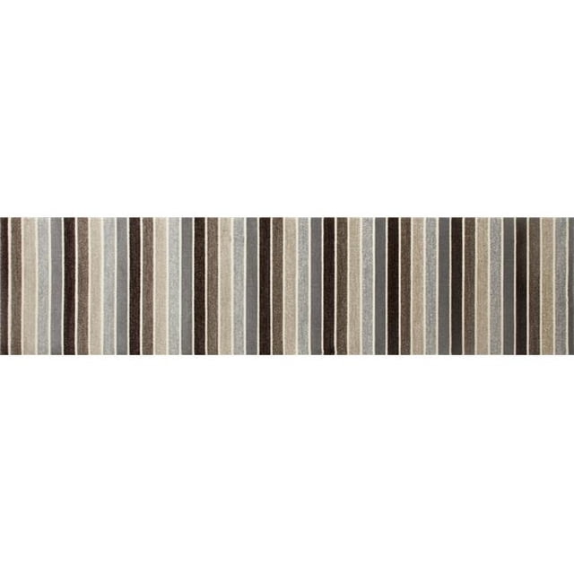 Art Carpet 25665 2 x 8 ft. Troy Collection Mainline Woven Area Rug Runner, Brown