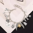 thumbnail image 2 of Pulseras Conjunto De Joyas Pulsera Ajustable con Temática De Hechicería Regalo De Cumpleaños para Niños Niñas Mujeres-Pulsera De Ala De Snitch De Metal, 2 of 3