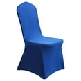 thumbnail image 2 of Clearance! High-end Dining Chair Cover Wedding Party Decoration All-inclusive One-piece Spandex White Chair Cover Elastic Chair Cover, 2 of 3