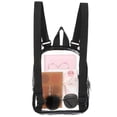 thumbnail image 4 of Clear Mini Backpack Stadium Approved, Water proof Transparent Backpack for Work, Security Travel, Concert & Sport Event, 4 of 5