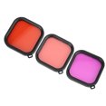 thumbnail image 2 of Kit de Filtre pour Lentille Filtre pour Lentille de Plongée pour 3 Pcs Kit de Filtre pour Lentille de Plongée pour Boîtier Étanche 8 Filtres de Plongée Accessoires de Plongée, 2 of 8
