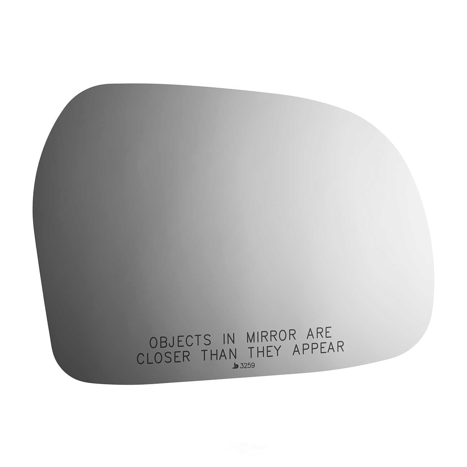 Burco Side View Mirror Replacement Glass - Clear Glass - 3259