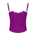thumbnail image 5 of LSLJS Solid Color Versatile Women Tight Fitting Corset with Lace Lace Lace and Top, Womens Camisole Tank Tops, 5 of 5