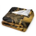 thumbnail image 2 of Bendy And The Ink Machine Blanket, Horror Game Throw Blanket For Bed Sofa Couch, Super Soft Flannel Blanket For Bedroom Livingroom, 40"X30", 2 of 9
