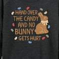 thumbnail image 3 of Instant Message - Hand Over The Candy - Women's Lightweight French Terry Long Sleeve Shirt, 3 of 6