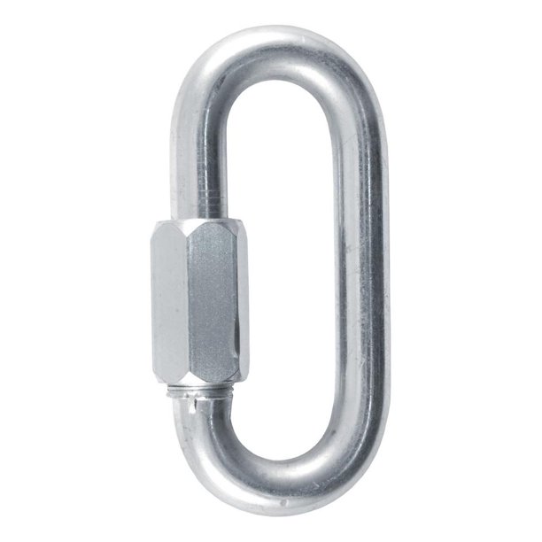 CURT 82932 Threaded Quick Link Trailer Safety Chain Hook Carabiner Clip