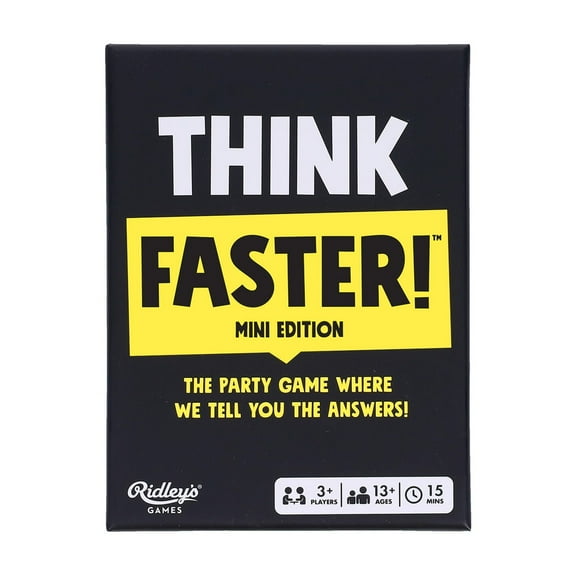 Think Faster! : The Party Game Where We Give You the Answers!