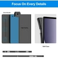 thumbnail image 5 of Keyboard Case for Samsung Galaxy Tab A9+/A9 Plus 11"( Model：SM-X216/X210/X218),Slim Lightweight Stand Cover with Magnetically Detachable Wireless Bluetooth Keyboard and Mouse, 5 of 9