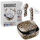 thumbnail image 1 of Auriculares inalámbricos Bluetooth Groovz Leopard con batería de 27 h, 1 of 9