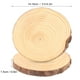 thumbnail image 2 of Rodajas de Madera GNIEMCKIN de Pino Natural 14-16 cm Juego de 12, 2 of 7