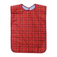 thumbnail image 1 of Baberos para adultos Fernando Protector de ropa reutilizable lavable a máquina toalla de comedor grande ajustable para personas mayor rojo 75 cm x 45 cm, 1 of 8