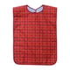 thumbnail image 1 of Babero para adultos mayores, tamaño grande, lavable, cuello ajustable, cómodo, impermeable. rojo, 1 of 9