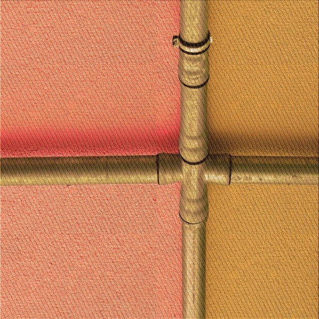 Ahgly Company Tapis d'Intérieur Lavables à la Machine, Carrés de Pamplemousse de Transition, Carrés de 8'