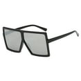 thumbnail image 2 of Womens Sunglasses Oversized Glasses Black Farme, 2 of 8