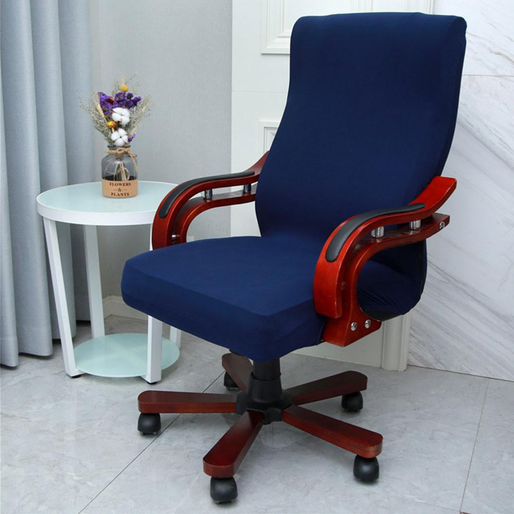 Details about   Office Chair Cover Computer Slipcover Stretch Remov Chair Seat Covers US Stock 