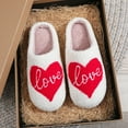 thumbnail image 2 of Pantoufles d'Hiver pour Dames Adultes, Pantoufles en Peluche Douces et Chaudes pour Femmes, Pantoufles d'Intérieur pour Dames, Chaussures d'Intérieur, Pantoufles d'Intérieur d'Hiver pour Femmes, 2 of 9
