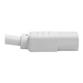 thumbnail image 3 of Tripp Lite IEC-320-C14 to IEC320C15 Male/Female Heavy-Duty Computer Power Cord 2' White, 3 of 4