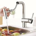 thumbnail image 4 of Kitchen Replacement Shower Head Bathroom Faucet Pull Out Water Spray Tap, 4 of 5
