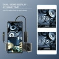 thumbnail image 3 of 5MP Dual-Camera Borescope with 1960x1080 HD Resolution, 9 Dimmable LEDs, IP68 Waterproof Lens, 8mm Probe, 1m Soft Cable & 3-in-1 (Type-C/Android/USB) Compatibility for Automotive, Pipeline & HVAC, 3 of 7