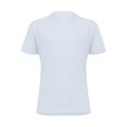 thumbnail image 4 of Men's casual solid color V-neck gentleman's business short-sleeved fitness T-shirt White 3X, 4 of 5