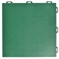 thumbnail image 1 of Greatmats StayLock Orange Peel Home Gym PVC Floor Tile Cushion Durable Flooring Green, 26 Pack, 1x1 Ft x 9/16 Inch, 1 of 5