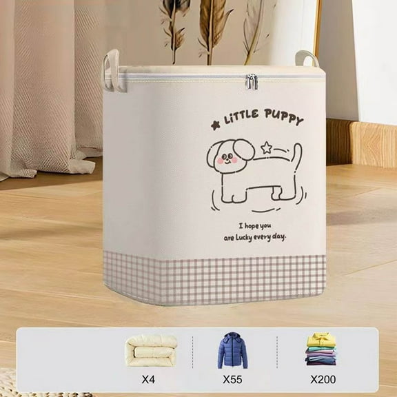 YZEGDCH Large Storage Bags Storage Heavy Duty Storage Tote Dorm Room Essentials with Zipper for Clothes, Extra Large Totes for Packaging