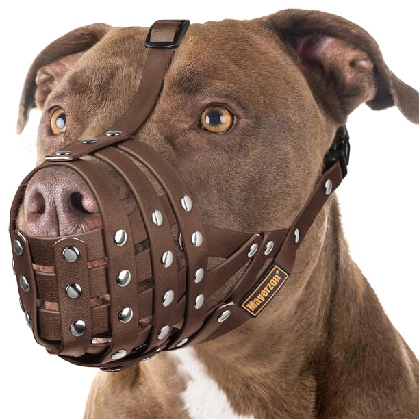 Muzzle Mayerzon Pitbull Rottweiler para perros grandes y medianos