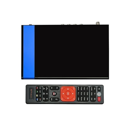 GTMEDIA V8 NOVA BLUE Universal DVB- TV Receiver Digital Video Broadcasting Receiver Full HD 1080P Set Top Box Built-in WiFi Support H.265 (Best Tv Receiver Box)