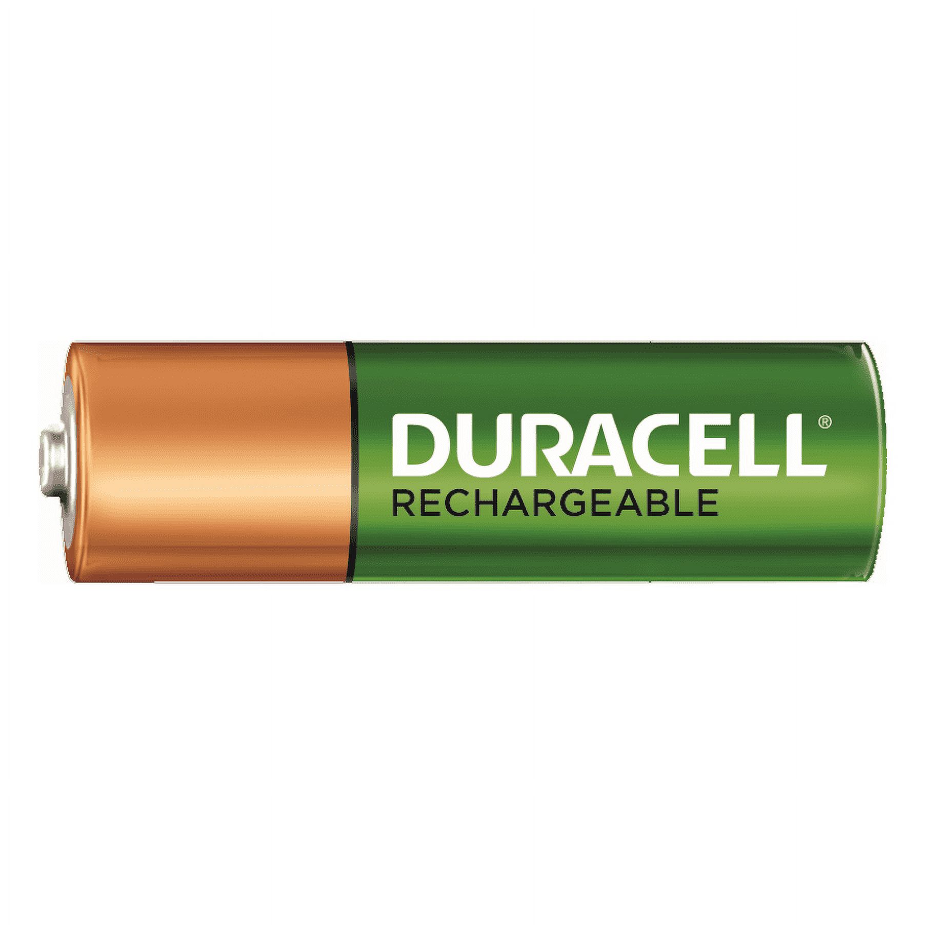 Duracell DX1500B4N Rechargeable Staycharged Nimh Batteries, Aa, 4/pack - image 3 of 7