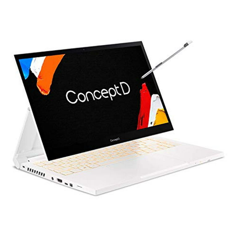 Acer ConceptD 3 Ezel CC314-72G-72SX Convertible Creator Laptop, Intel i7-10750H, GeForce GTX 1650 Max-Q, 14