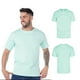 thumbnail image 3 of Playera Peso Completo para Caballero, Color Aqua, Tamaño Doble Extra Grande Yazbek C0300, 3 of 3