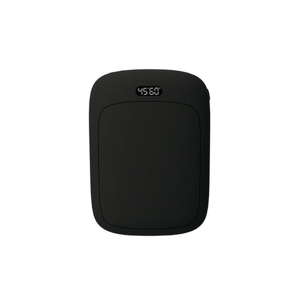 Bewildely Calentador de manos USB para invierno, Banco de energía de bolsillo con Control de temperatura, 4000mAh, carga del tesoro, calentador de Suministros térmicos Negro Bewildely HA071486-01