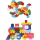 thumbnail image 1 of Rompecabezas del alfabeto de madera, rompecabezas del alfabeto, bloques de letras de aprendizaje, juguetes de animales, rompecabezas de madera compatible con niños Afortunado Sencillez, 1 of 5