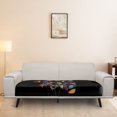 thumbnail image 5 of Renewold Colorful Flower Butterfly Stretch Sofa Cushion Cover Soft Couch Seat Cushion Slipcover Furniture Protector Washable Anti-Slip Loveseat Cushion Cover with Elastic Bottom, M, 5 of 5