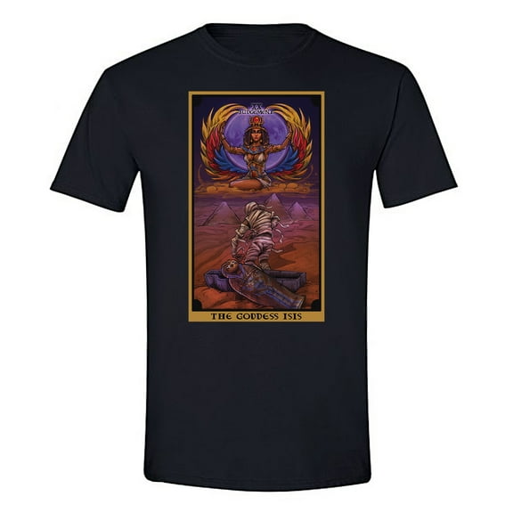 The Ghoulish Garb The Goddess Isis in the Judgement Tarot Card Shirt Small
