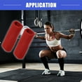 thumbnail image 3 of Vocoste 1 Pair Sweat Absorbing Wrist Sweatbands Athletic Cotton Yarn Latex Red 8x15cm, 3 of 7